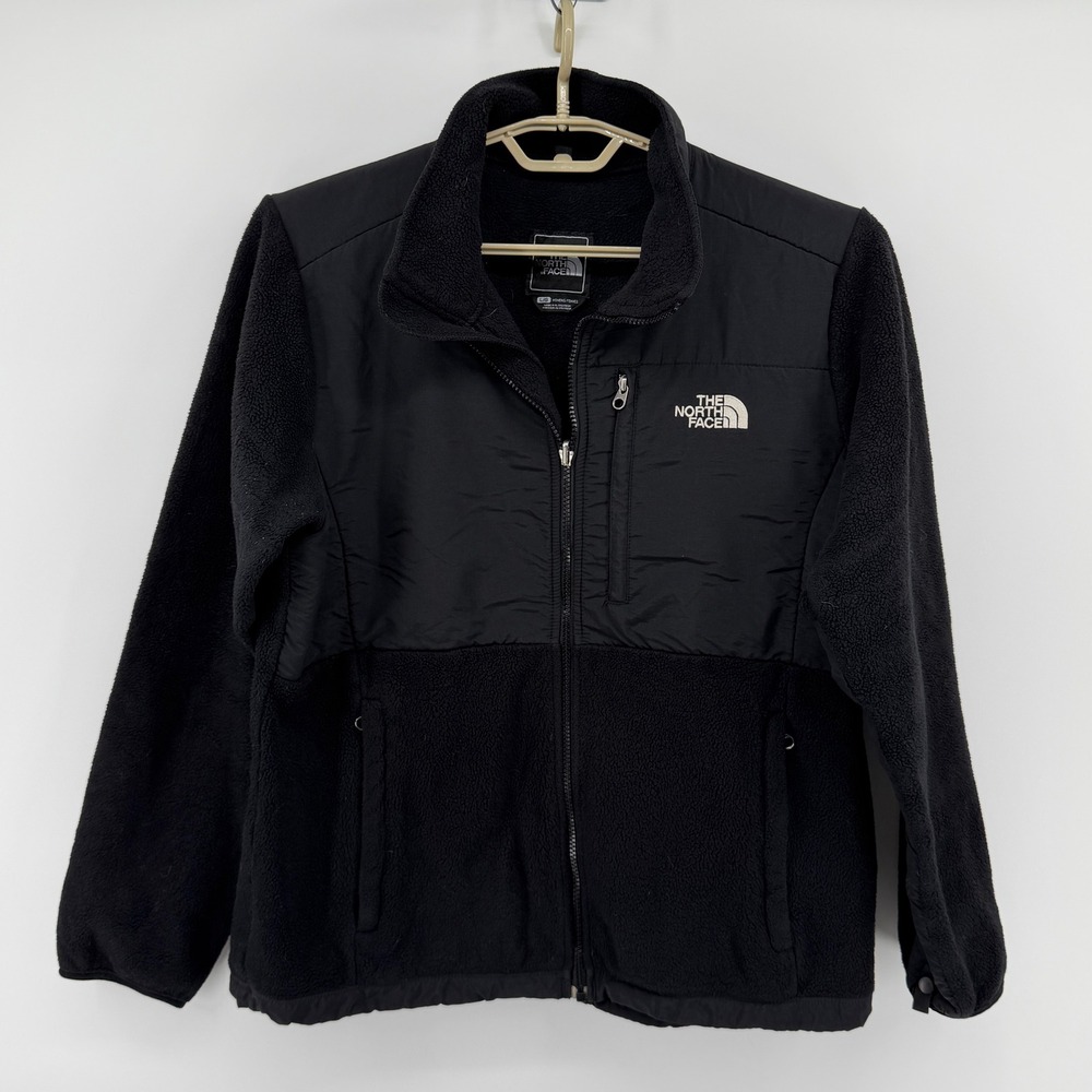 The North Face Denali Polartec Fleece Jacket Black Womens Large READ